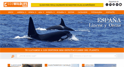 Desktop Screenshot of ecowildlife.es